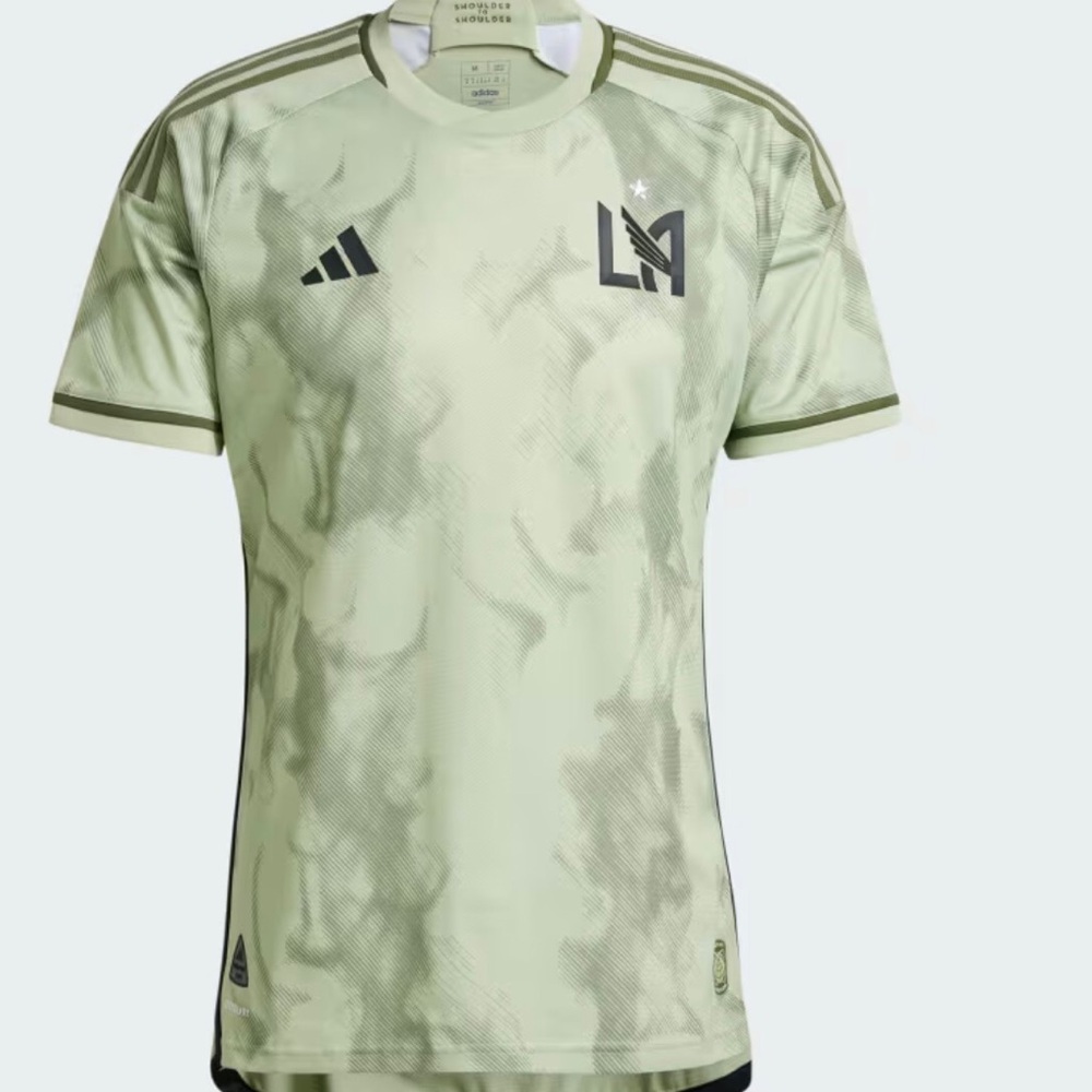 Adidas Men's Green Soccer Jersey